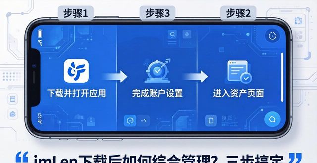 imToken下载后如何综合管理？三步搞定