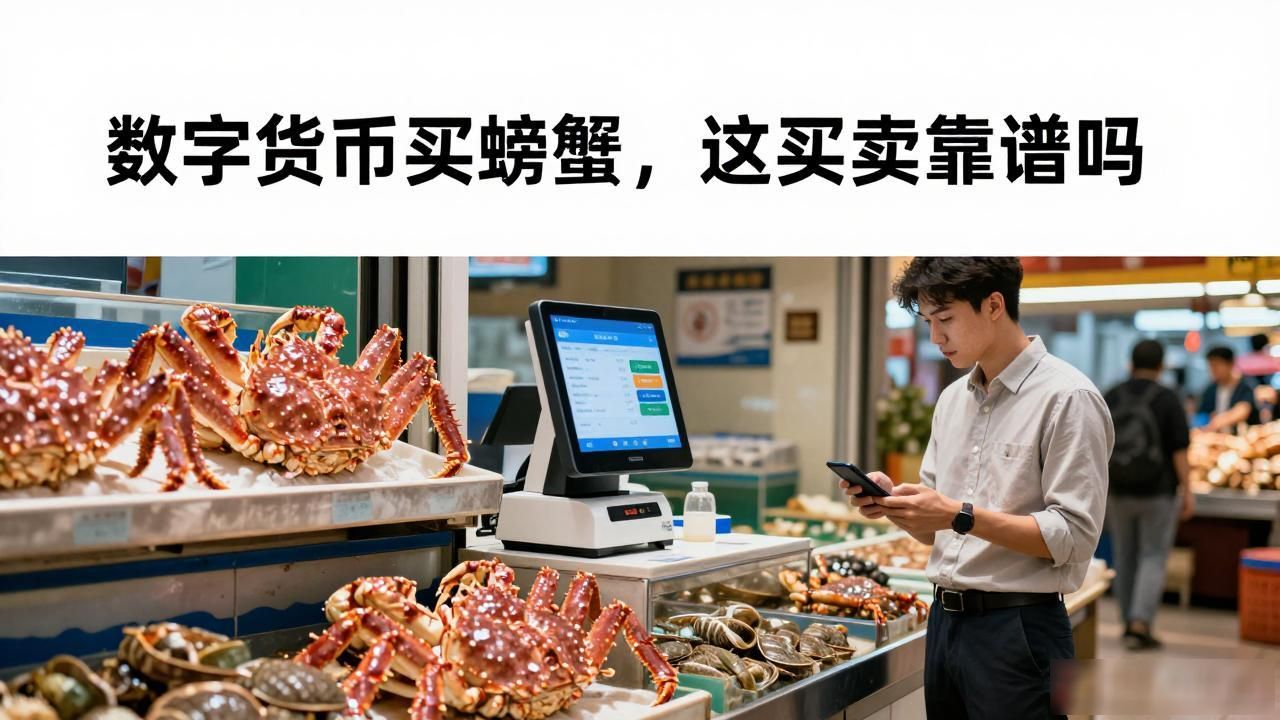 数字货币买螃蟹，这买卖靠谱吗