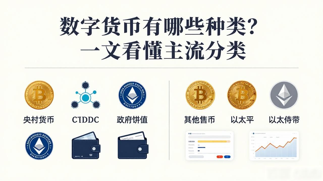 数字货币分类_数字货币分为什么类型_加密货币特点