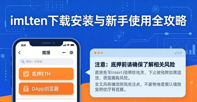 imToken下载安装与新手使用全攻略