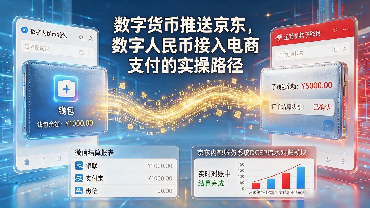 数字货币推送京东，数字人民币接入电商支付的实操路径