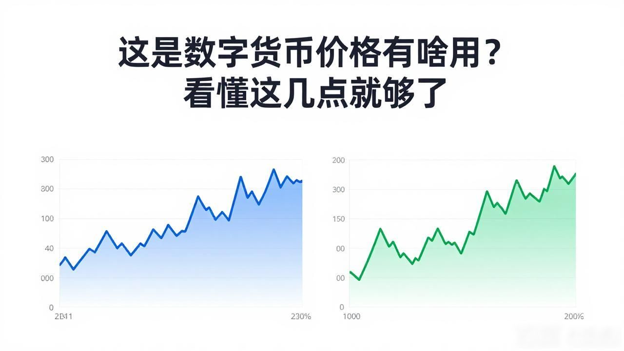 这是数字货币价格有啥用？看懂这几点就够了