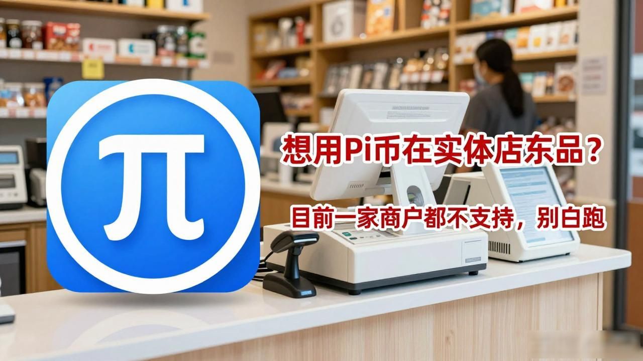 想用pi币在实体店买东西？目前一家商户都不支持，别白跑