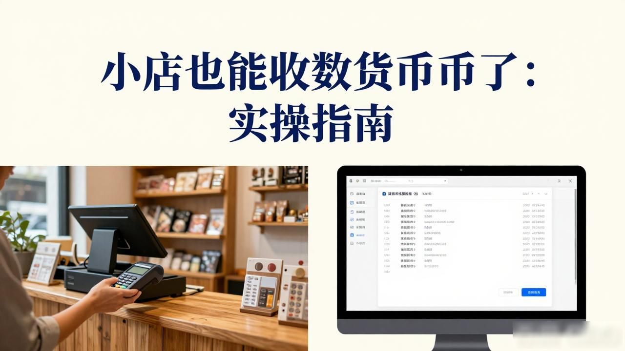 小店也能收数字货币了：实操指南