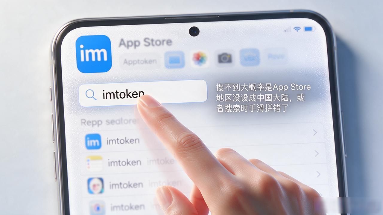 苹果手机imtoken怎么装，App Store直接搜，三分钟搞定