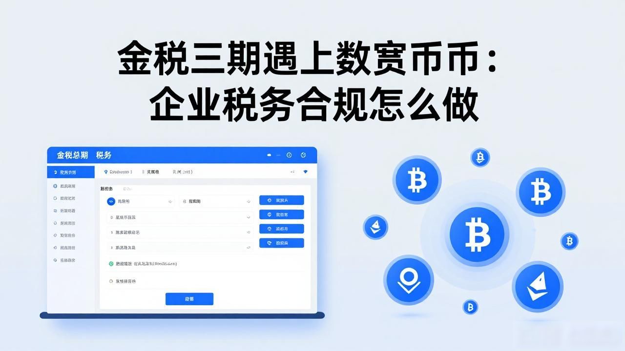 金税三期遇上数字货币：企业税务合规怎么做