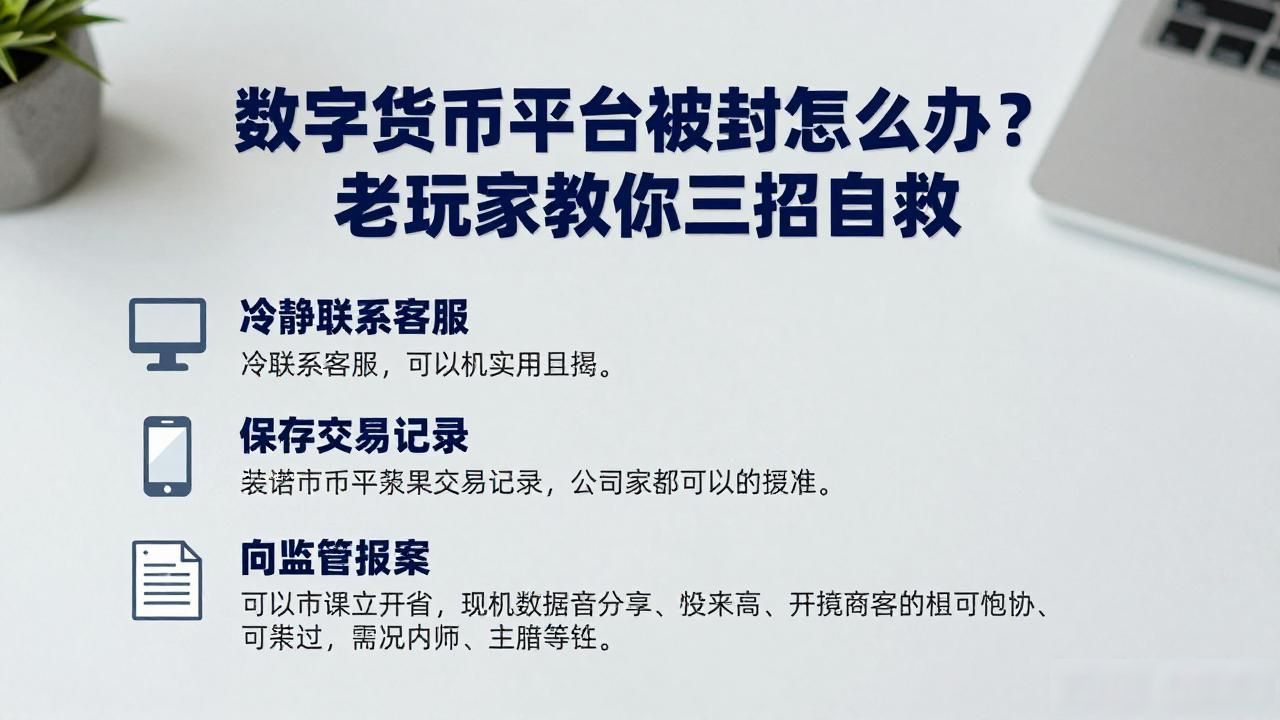 数字货币平台被封怎么办？老玩家教你三招自救