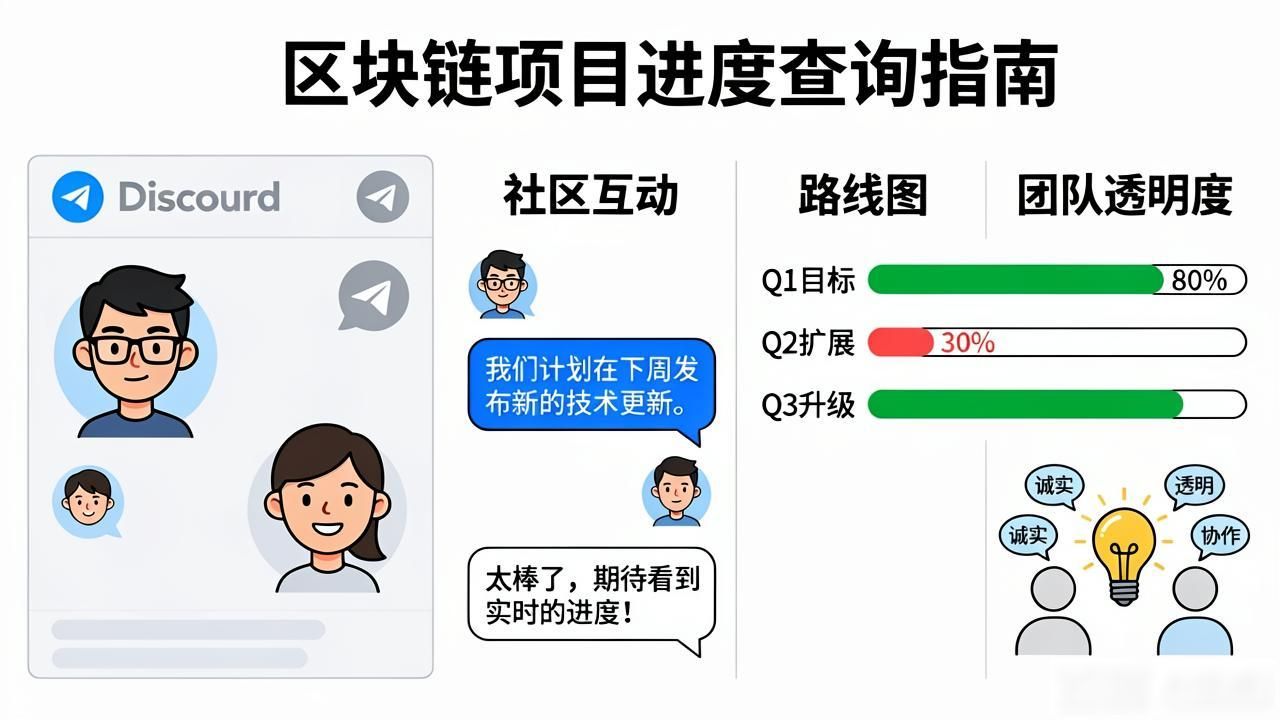 区块链项目进度怎么查？看这几点不踩坑