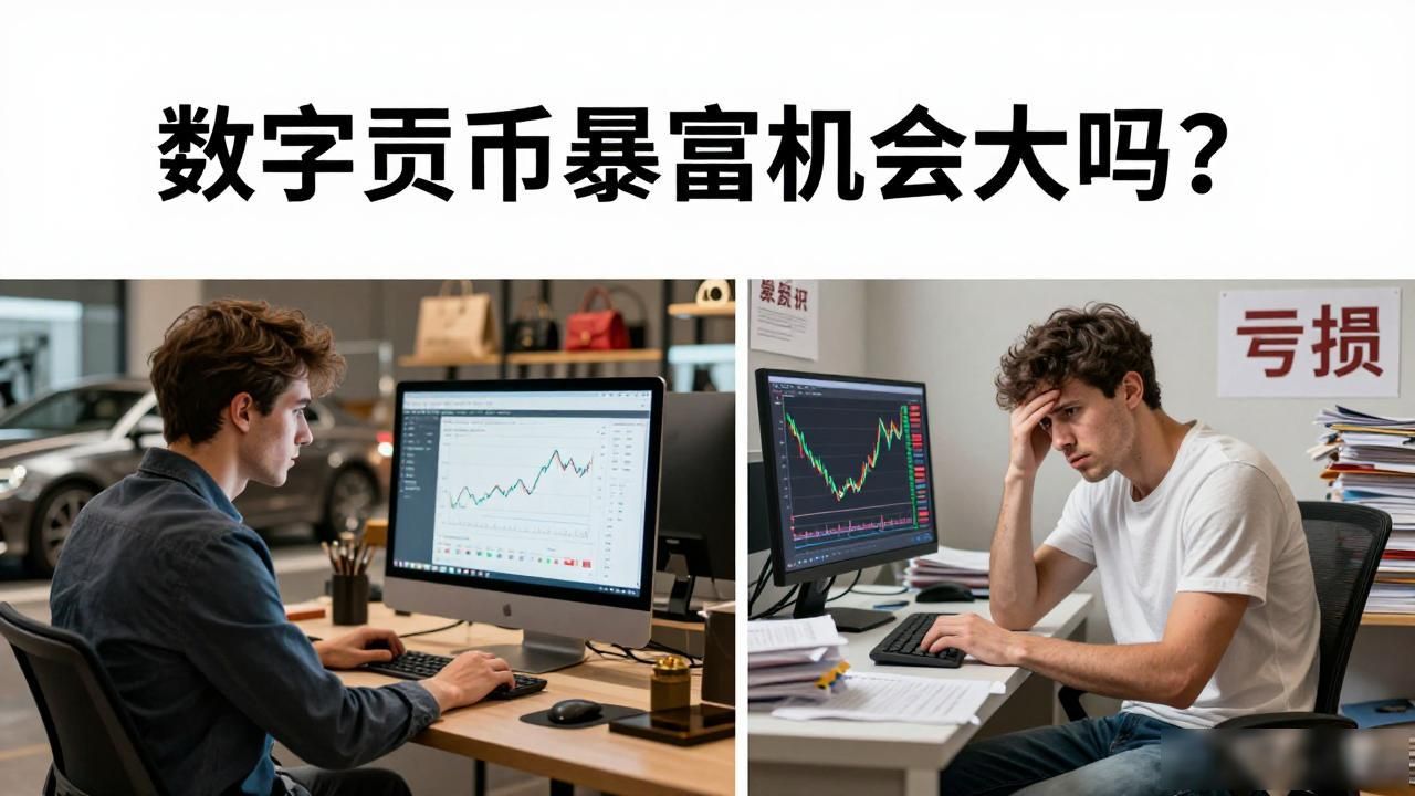 数字货币暴富机会大吗？