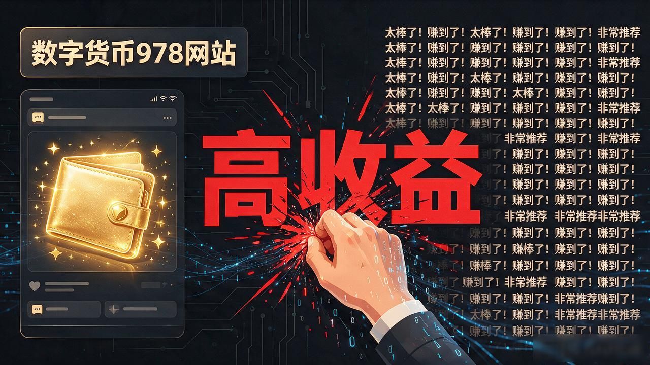 数字货币978网站靠谱吗？别再被高收益忽悠了