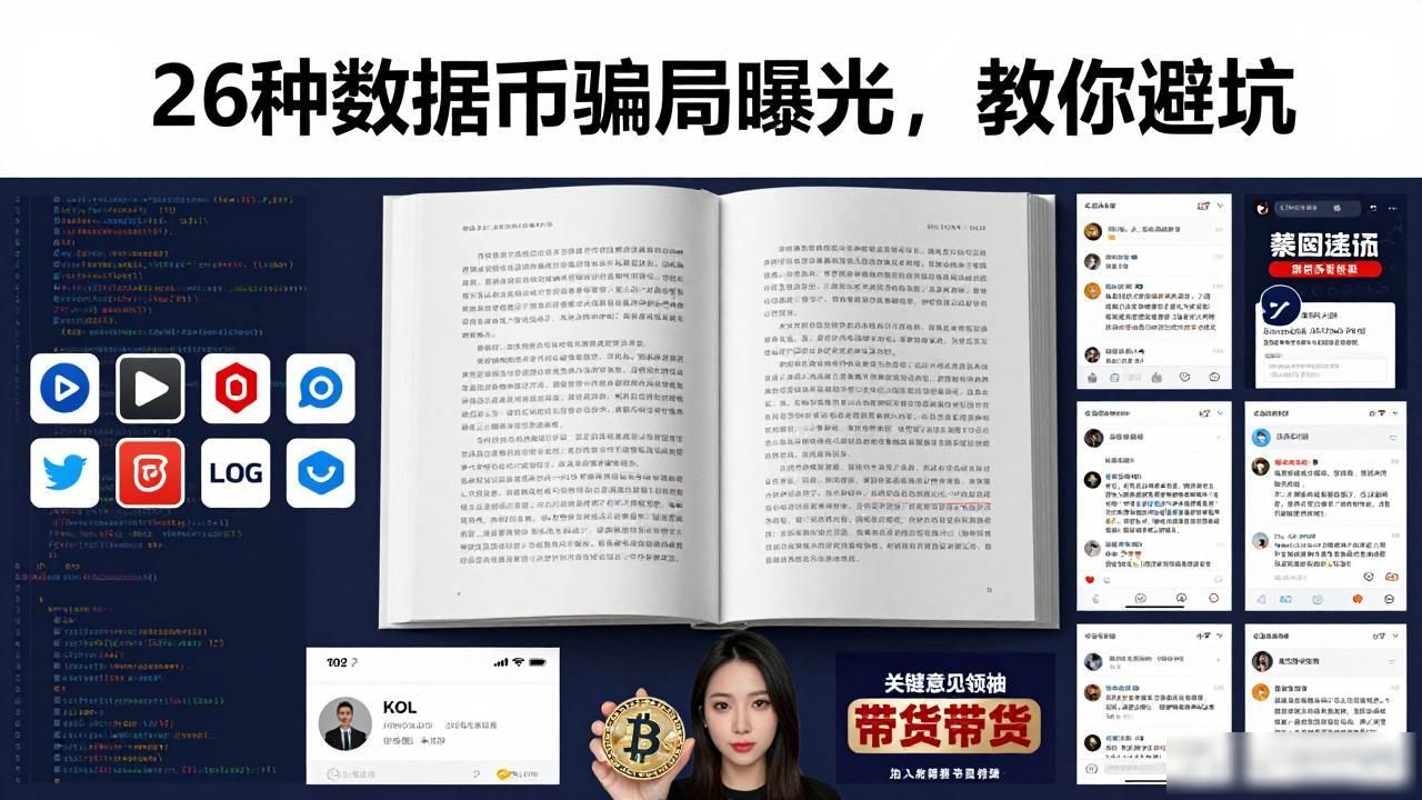 26种数字货币骗局曝光，教你避坑