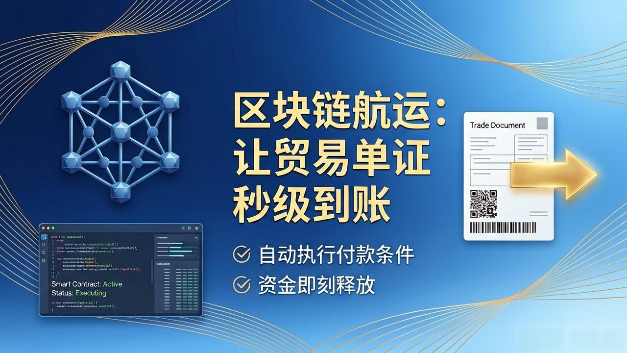 区块链航运：让贸易单证秒级到账
