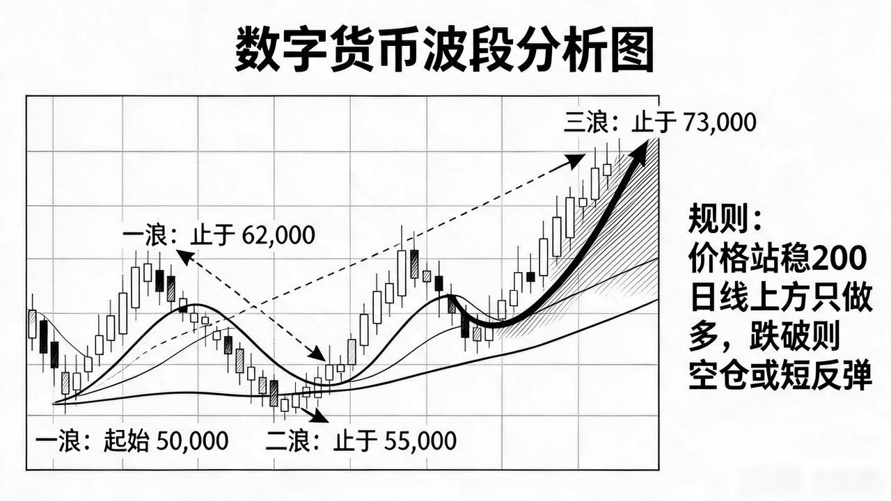 数字货币波段结构怎么分？实盘里真正管用的三个层次