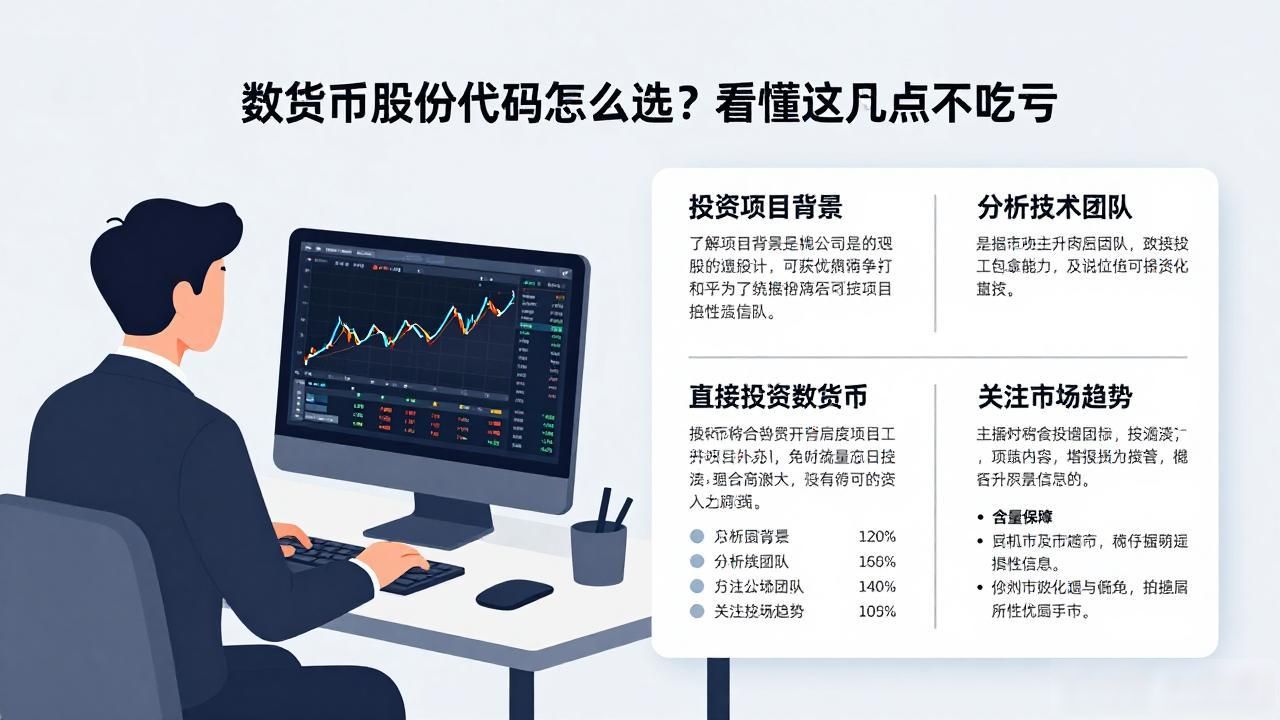 数字货币股份代码怎么选？看懂这几点不吃亏