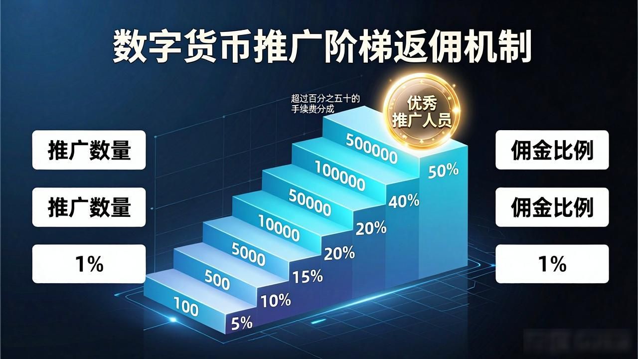 推广数字货币佣金多少_数字货币推广佣金比例_按交易手续费分成模式