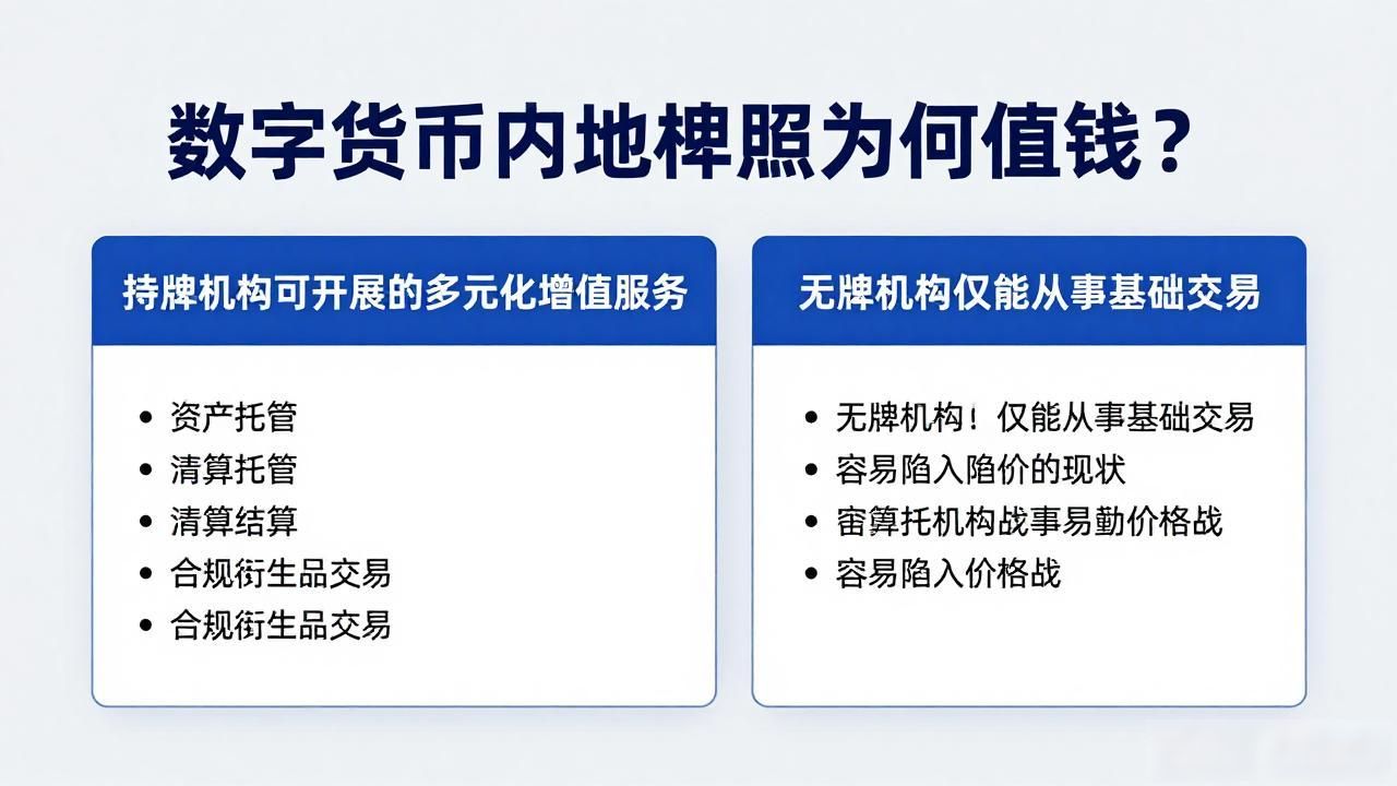 数字资产内地牌照优势_数字货币内地牌照优势_合规资质融资渠道
