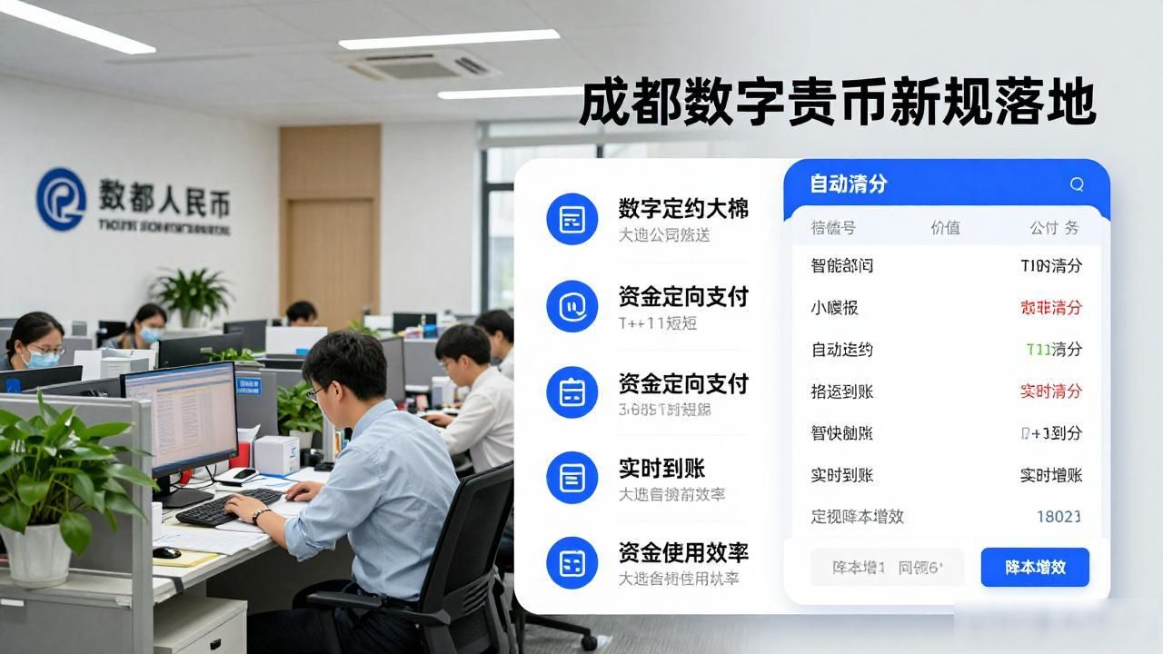 成都数字货币新规落地，钱包入口与支付场景再扩容