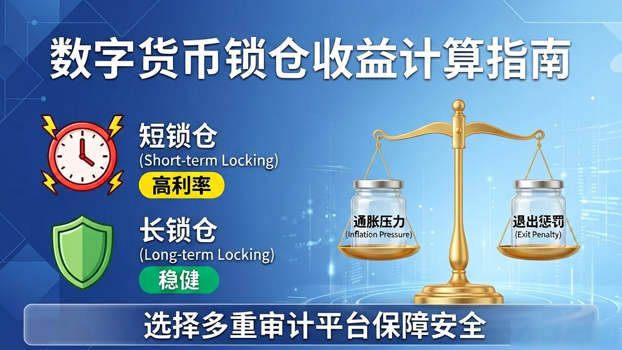 数字货币锁仓估算收益_数字货币锁仓风险_年化收益率APY与基础回报率APR差异