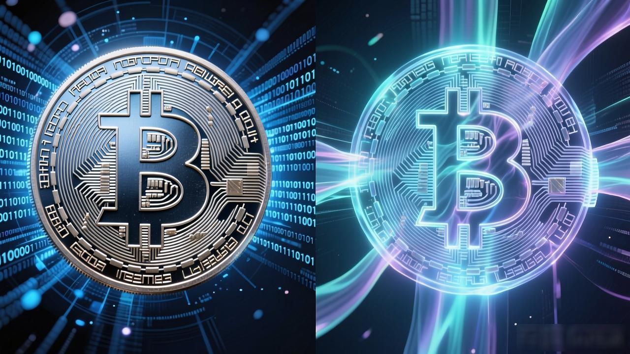 六代数字货币图片：从比特币到量子安全币的视觉进化史
