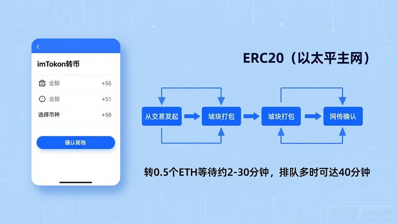 imtoken转币需要多久？不同链速度差别真的很大