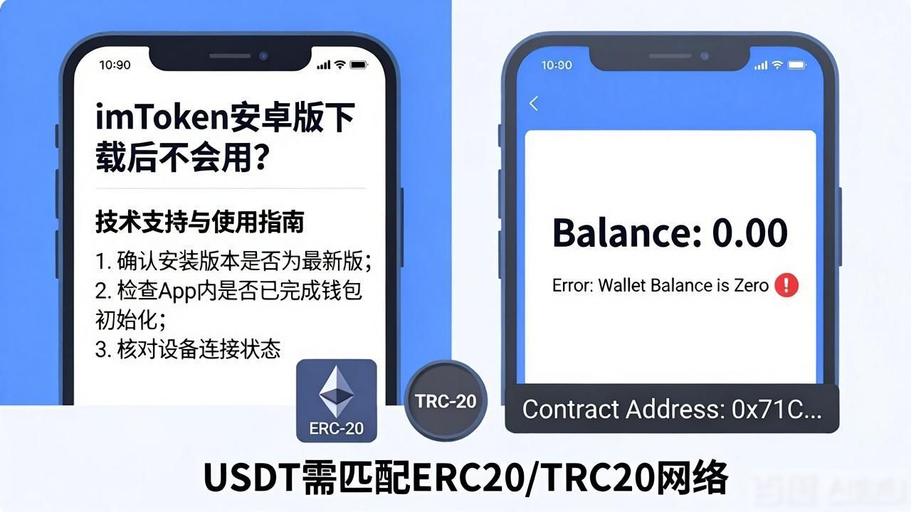 imToken安卓版下载后不会用？技术支持与使用指南