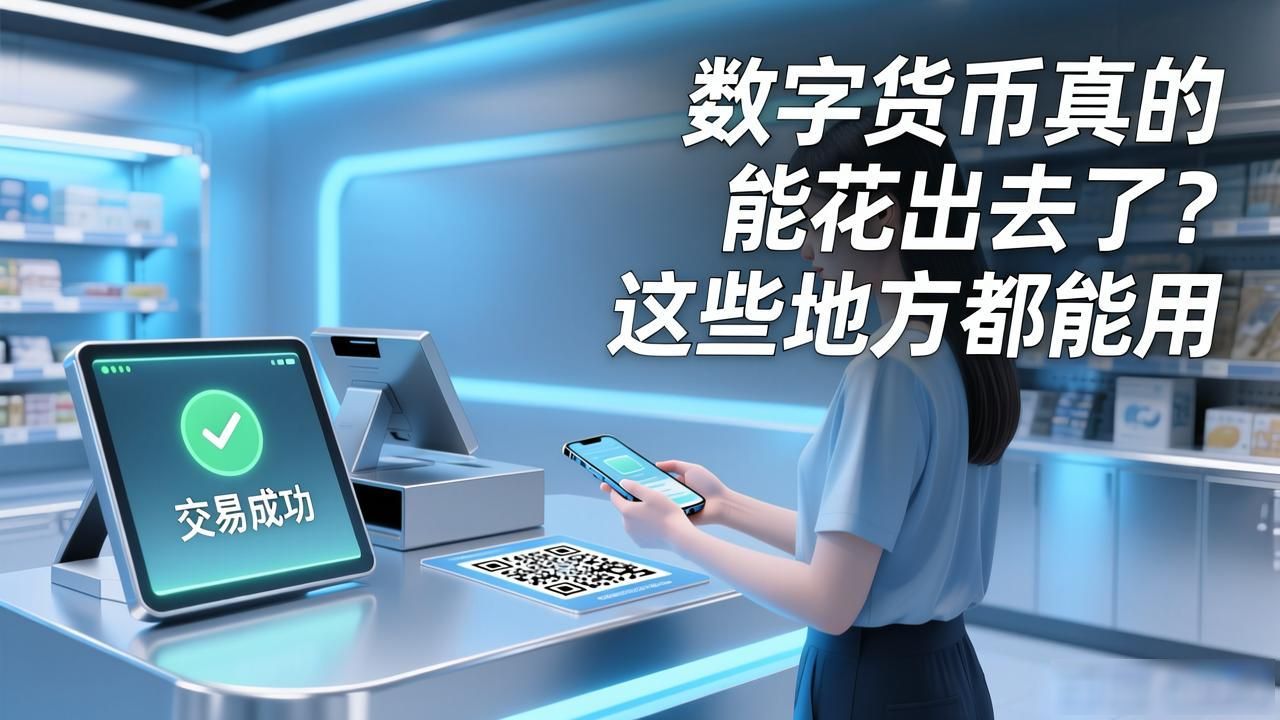 数字货币真的能花出去了？这些地方都能用