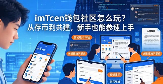 imToken钱包社区怎么玩？从存币到共建，新手也能快速上手