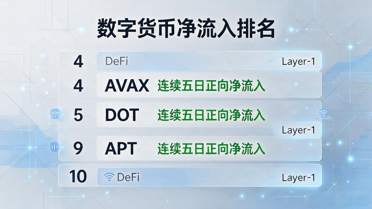 数字货币最新流入排名_交易所资金流排名_币种净流入趋势分析