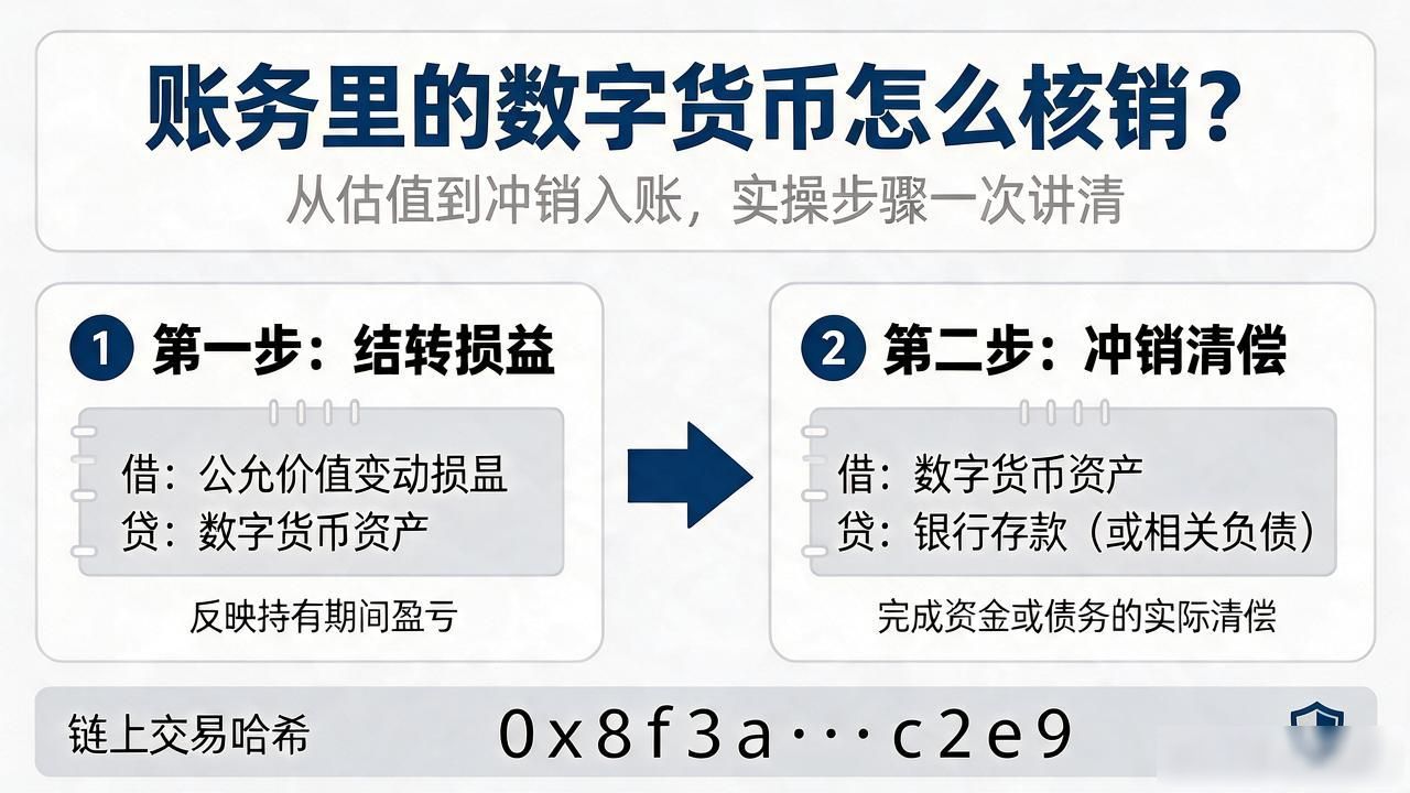 企业比特币以太坊债务清偿税务申报_怎么核销账户数字货币_数字货币核销账务处理流程