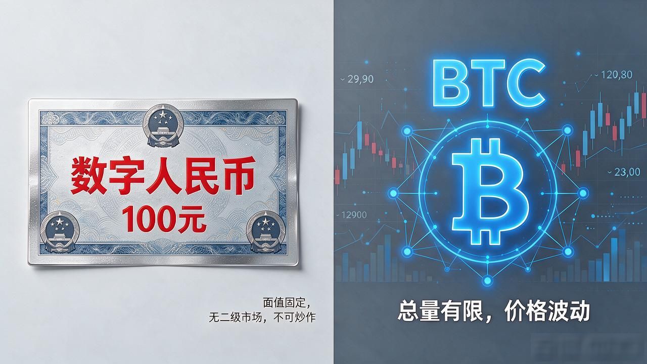 人民币数字货币能炒吗_数字人民币能否囤积升值_数字人民币与比特币区别