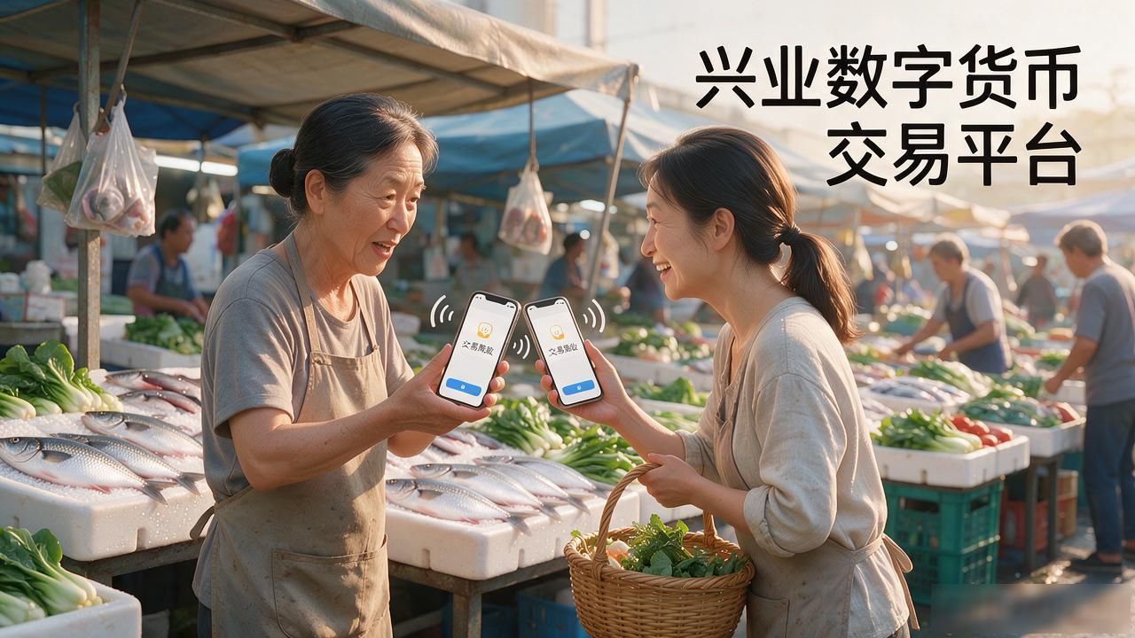 兴业银行数字人民币_数字人民币交易场景_兴业数字货币交易平台