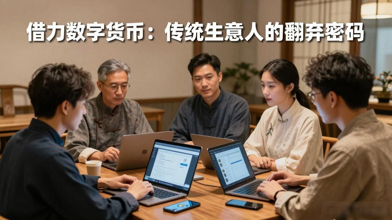 借力数字货币：传统生意人的翻身密码