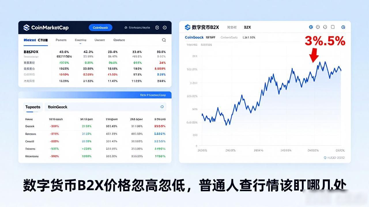 B2X实时价格查询平台对比_B2X数字货币价格影响因素分析_数字货币b2x价格