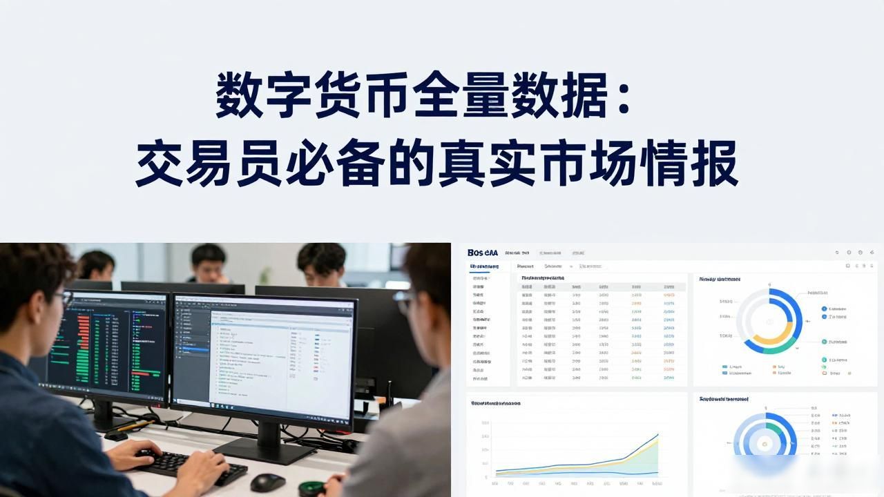 数字货币全量数据：交易员必备的真实市场情报