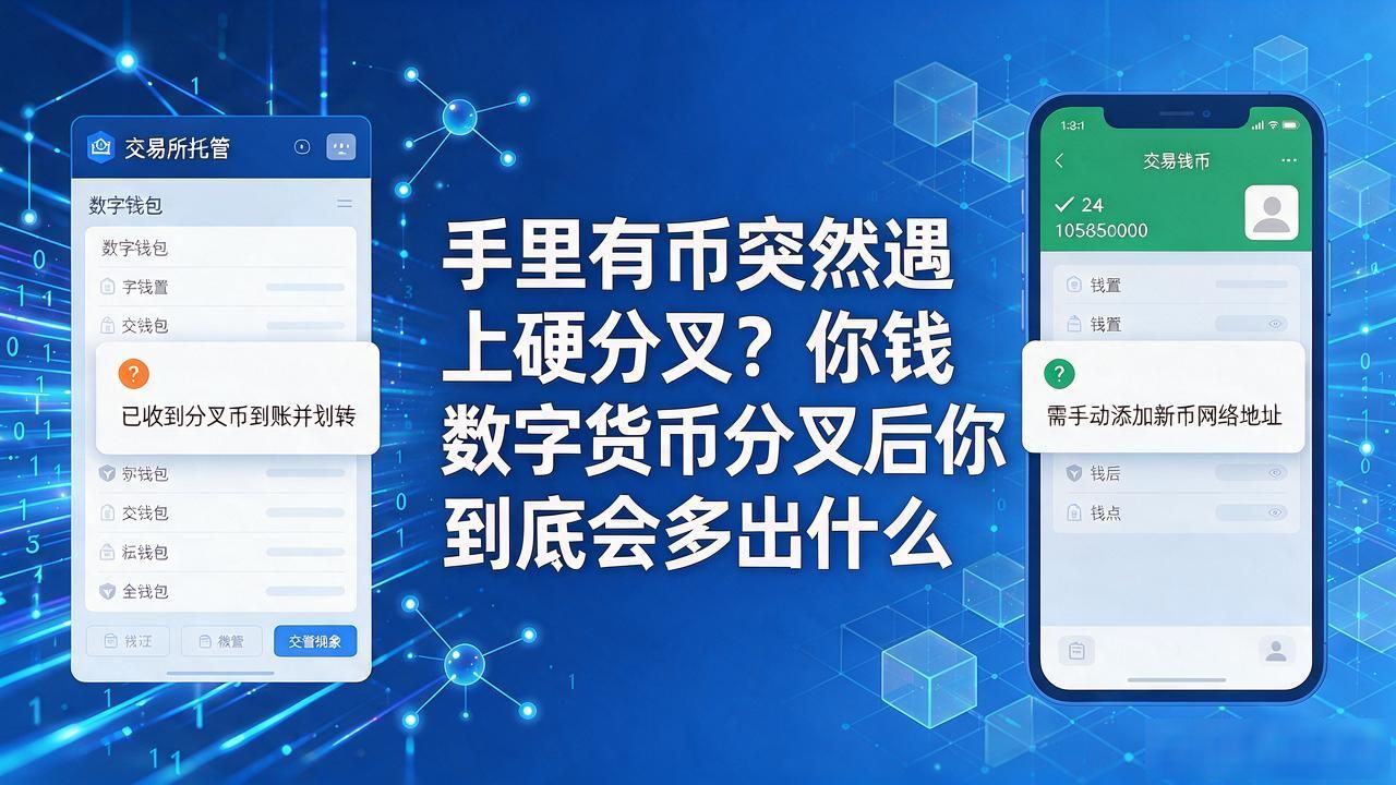 硬分叉后新币到账与钱包操作指南_比特币硬分叉对持币者的实际影响_硬分叉数字货币