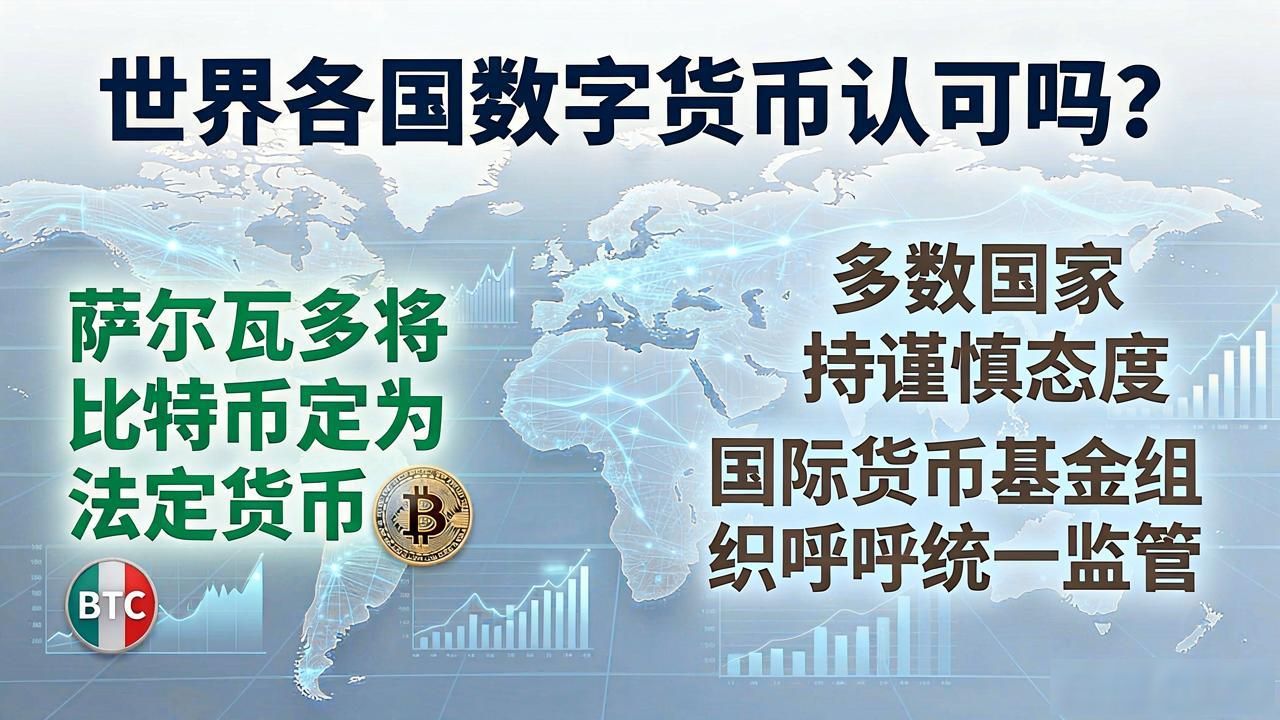 世界各国数字货币认可吗？
