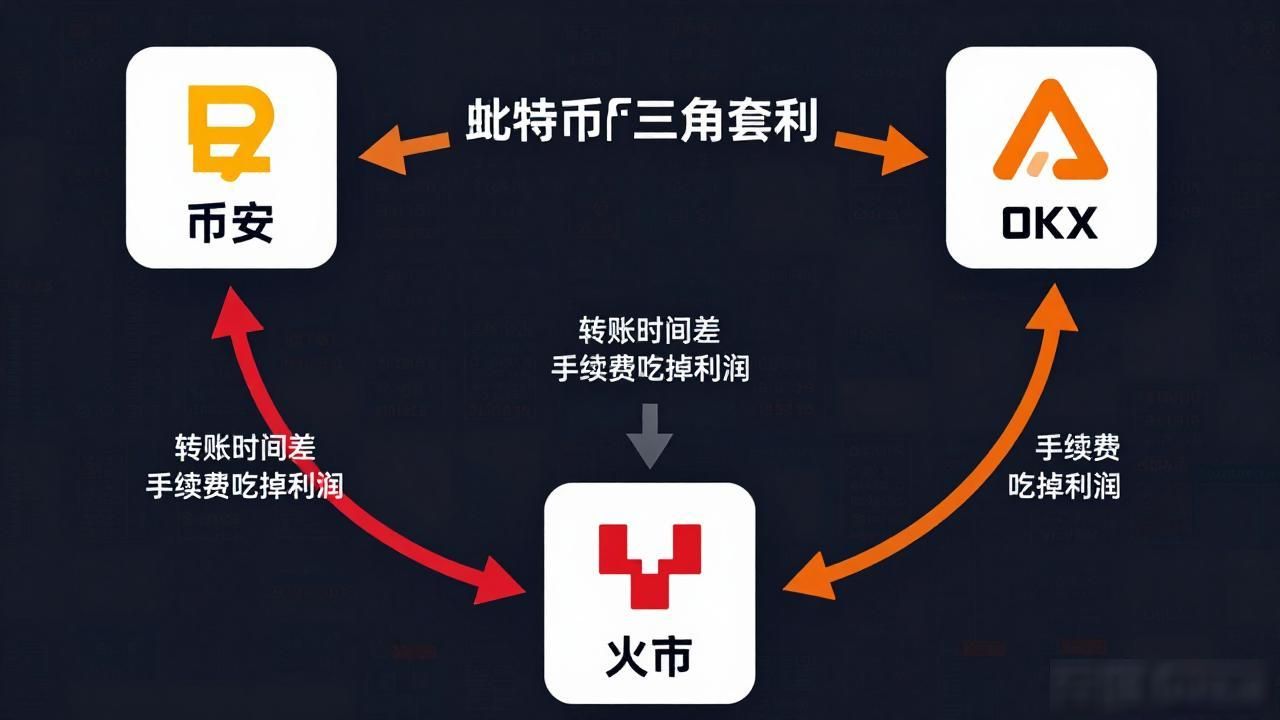 手动三角套利手续费与利润分析_数字货币 三角套利_三角套利实操踩坑经验
