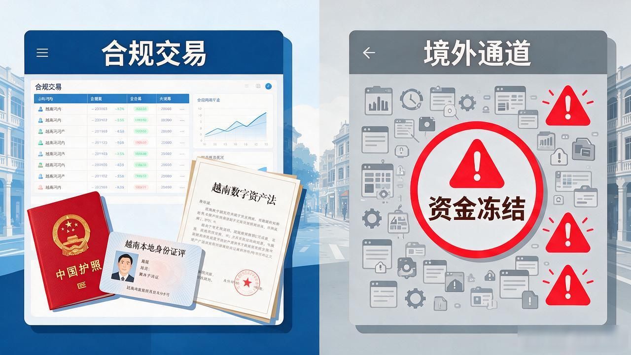 越南数字货币交易：平台怎么选、税怎么交、风险怎么控