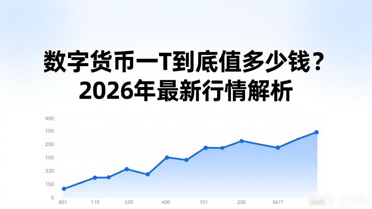 数字货币一T到底值多少钱？2026年最新行情解析