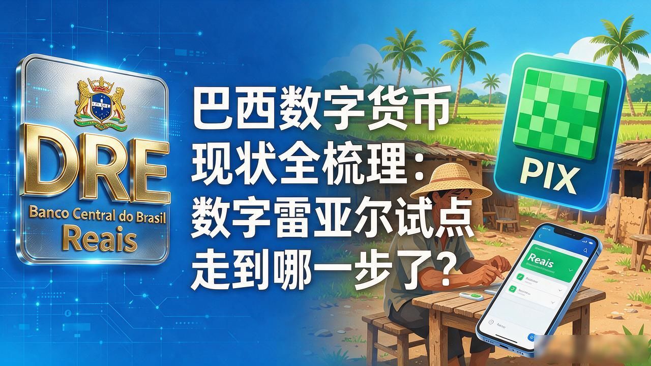Pix与DRE区别分析_巴西数字货币现状_DRE巴西央行数字货币试点