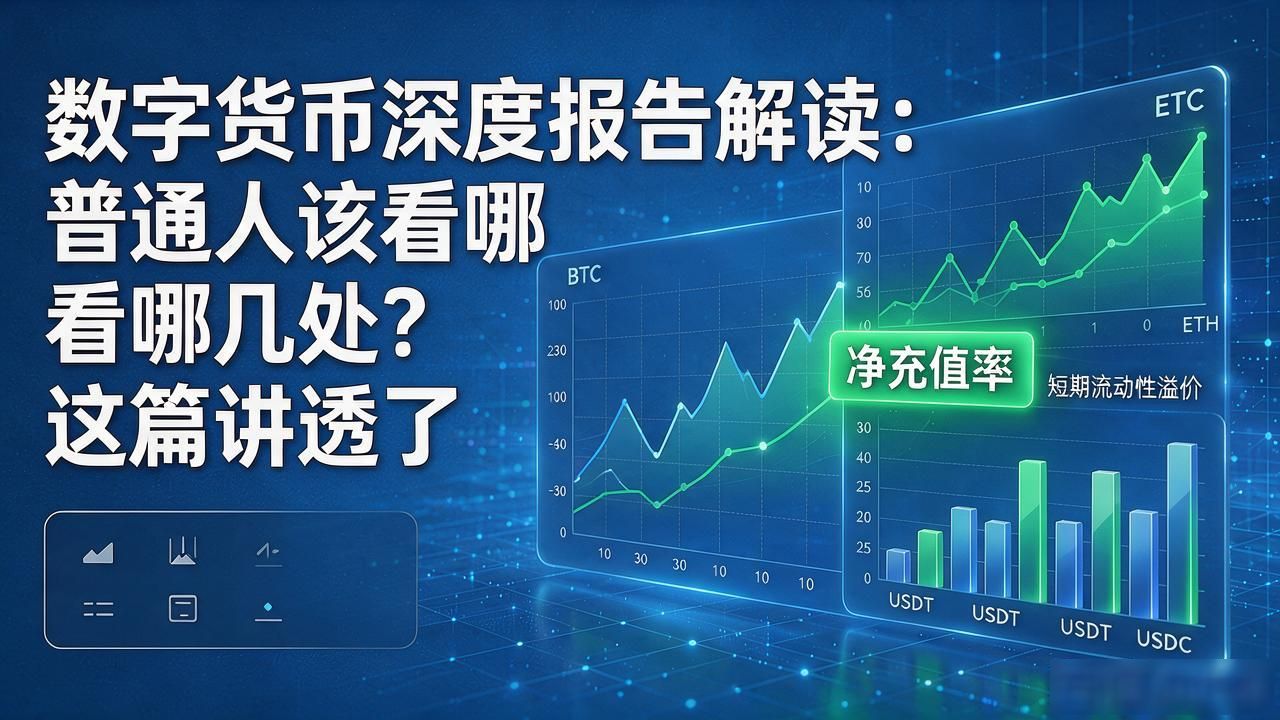 数字货币深度报告解读：普通人该看哪几处？这篇讲透了