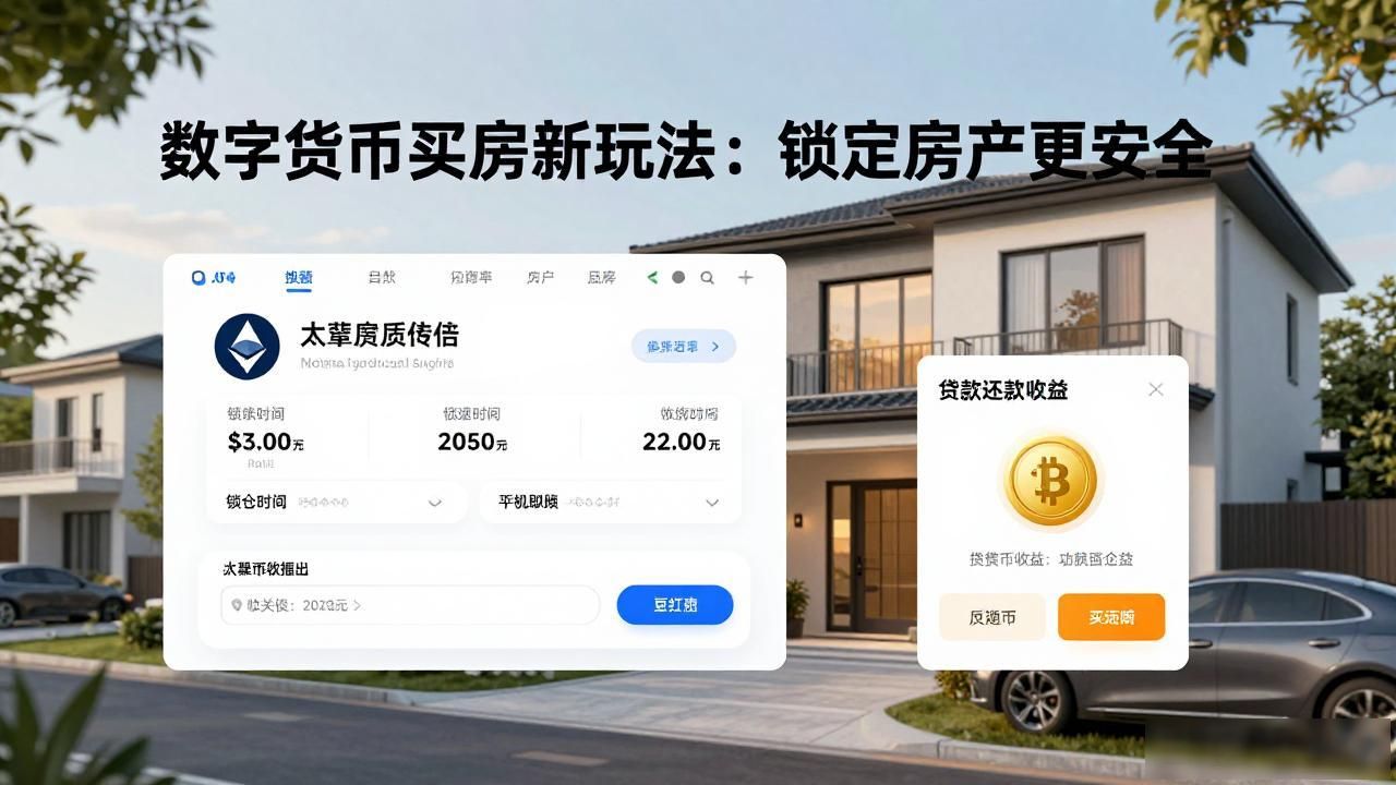 数字货币保值方法_数字货币与房地产挂钩_数字货币锁住房地产