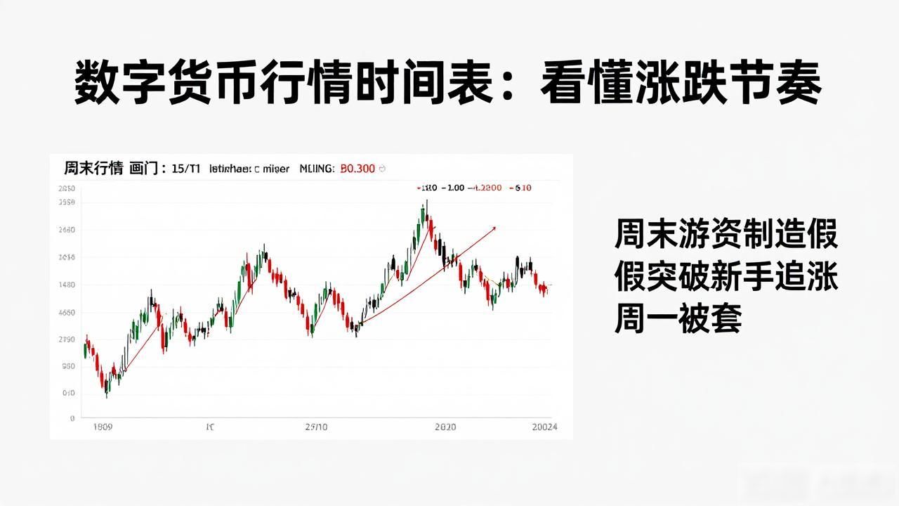 数字货币行情时间表：看懂涨跌节奏