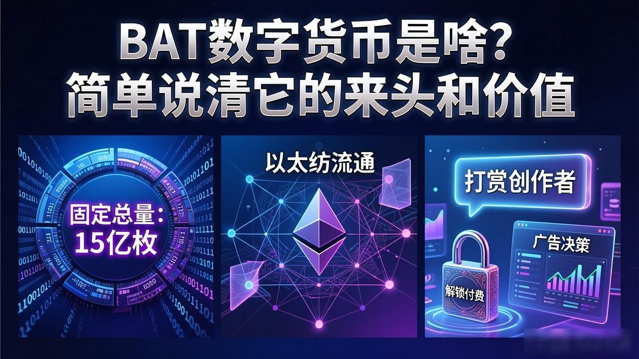 BAT数字货币是啥？简单说清它的来头和价值