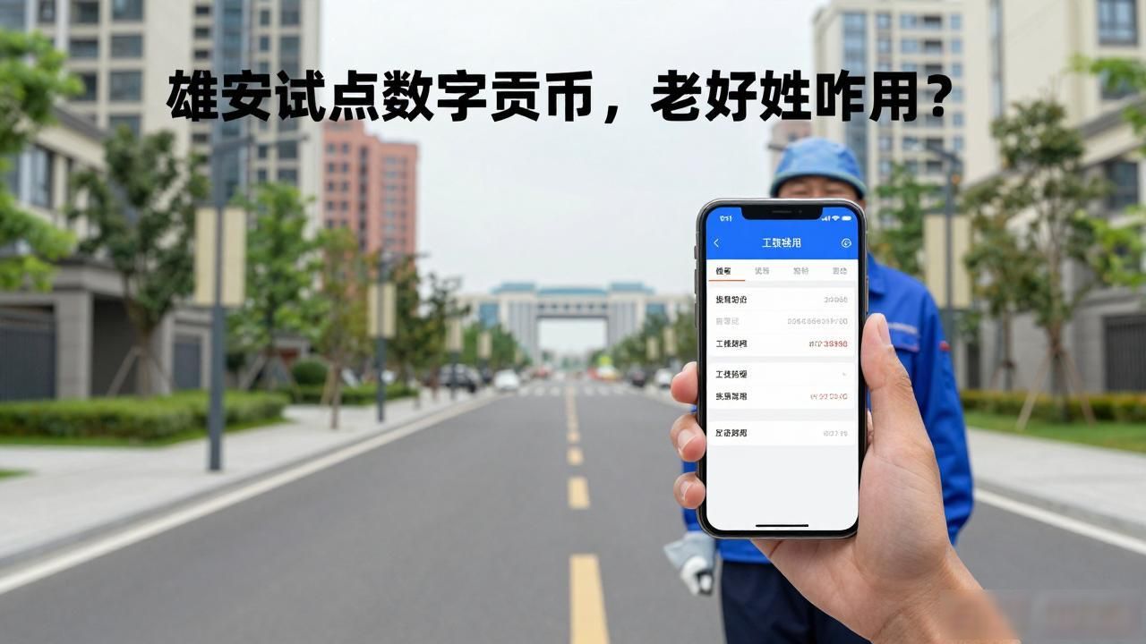 雄安试点数字货币，老百姓咋用？
