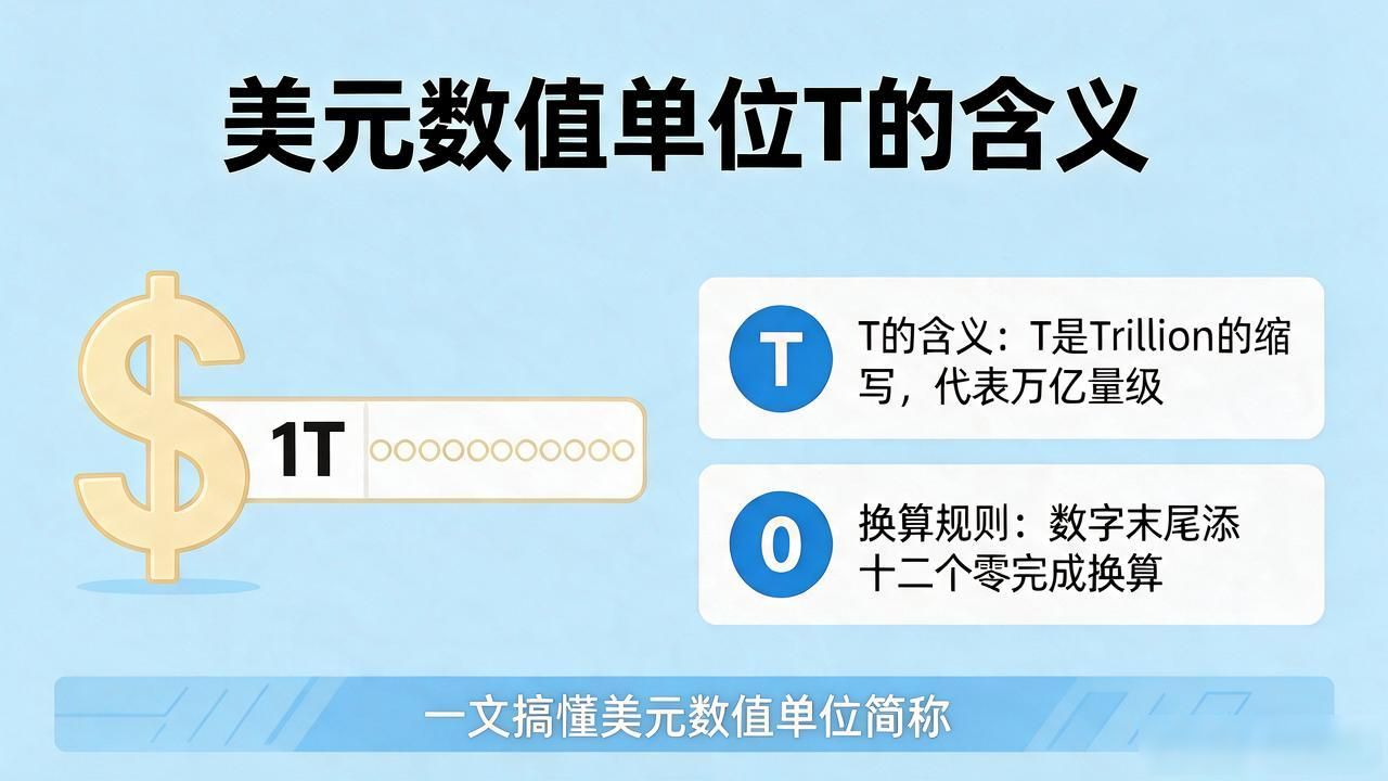 投资报告B和T解读_财经新闻B和T含义_货币数字后的B和T是什么意思